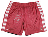 Cavaliers Shaquille O'Neal Signed Red Adidas Practice Shorts BAS Wit #2W958086