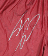 Cavaliers Shaquille O'Neal Signed Red Adidas Practice Shorts BAS Wit #2W958086