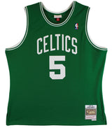 Celtics Kevin Garnett "HOF 20" Signed Green M&N HWC Swingman Jersey BAS Witness