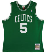 Celtics Kevin Garnett "HOF 20" Signed Green M&N HWC Swingman Jersey BAS Witness