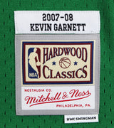 Celtics Kevin Garnett "HOF 20" Signed Green M&N HWC Swingman Jersey BAS Witness