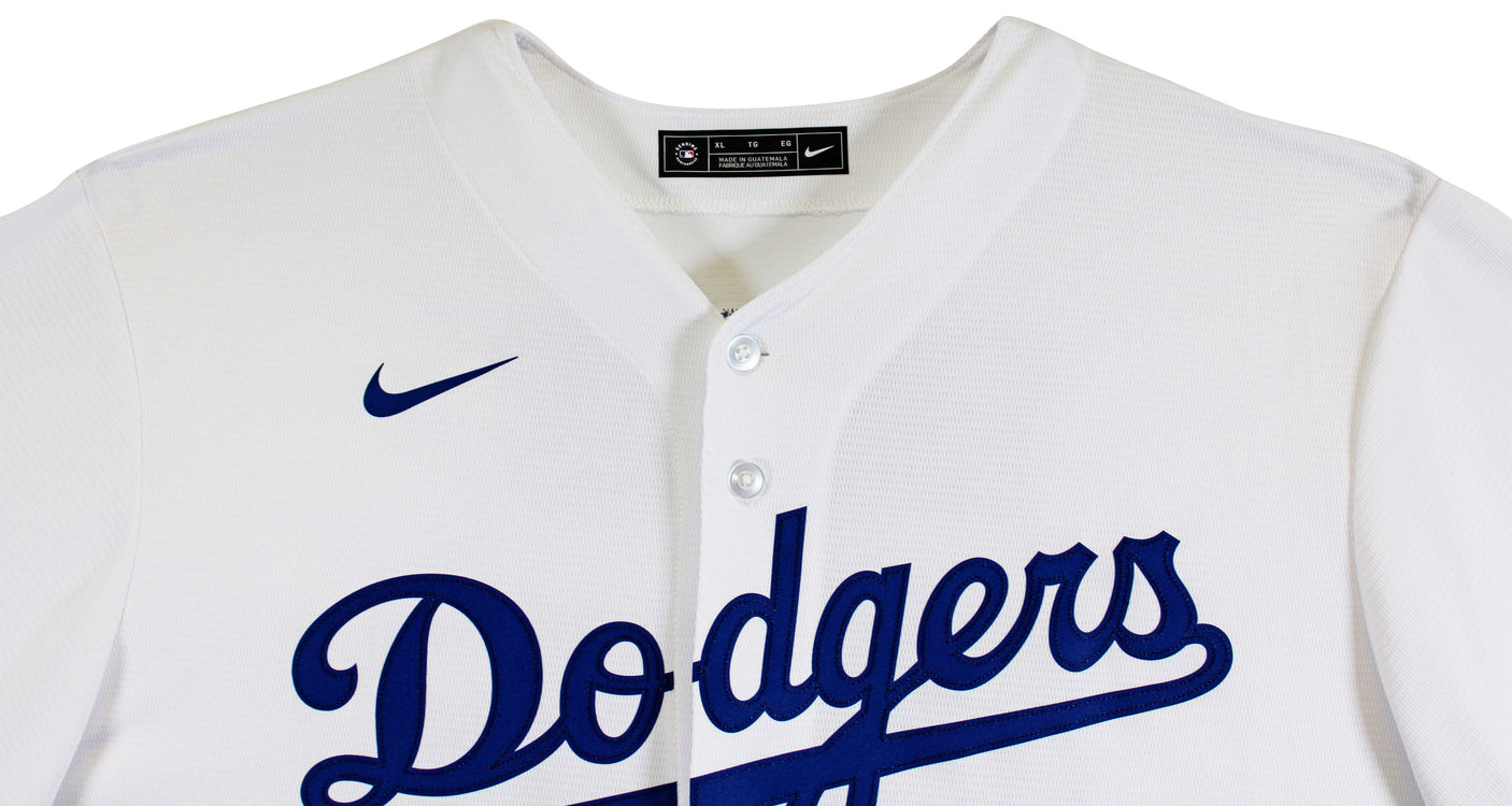 Dodgers Mookie Betts Authentic Signed White Nike Jersey Autographed JSA