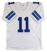 Danny White "SB XII Champs" Signed White Pro Style Jersey BAS Witnessed 2