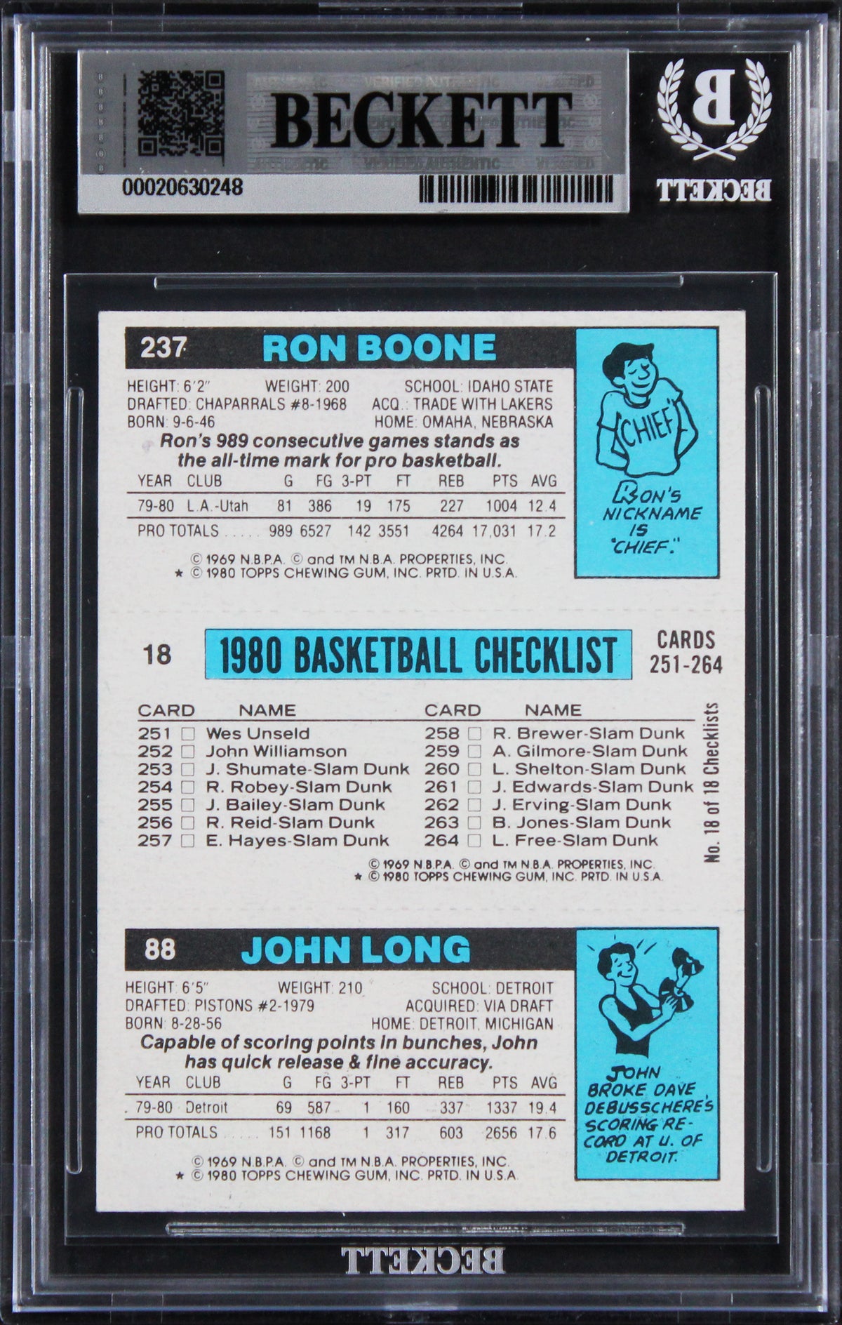 Lakers Magic Johnson Signed 1980 Topps #111 Rookie Card Auto GM 10! BAS Slabbed