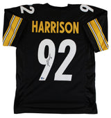 James Harrison Authentic Signed Black Pro Style Jersey Autographed BAS Witnessed