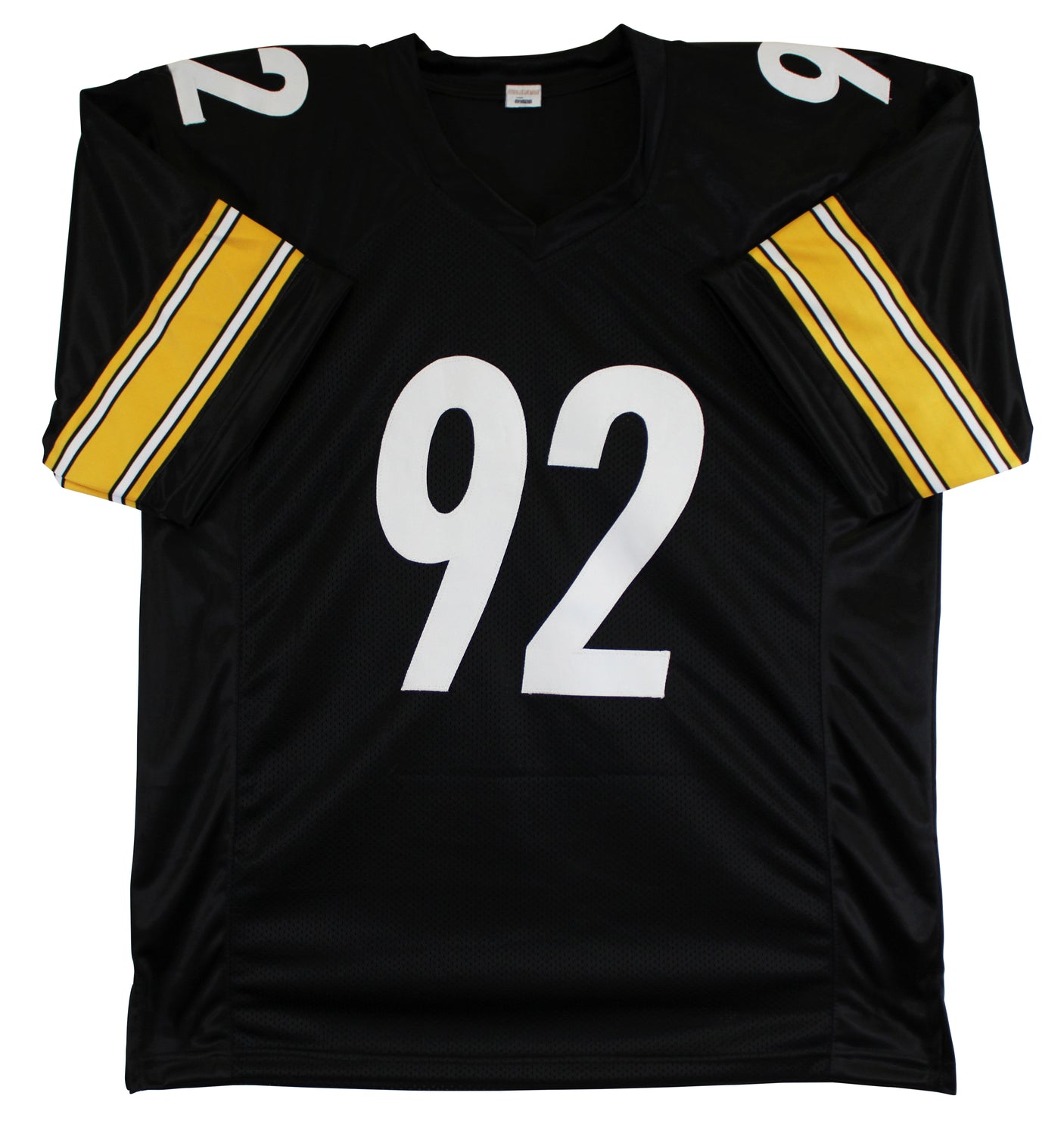 James Harrison Authentic Signed Black Pro Style Jersey Autographed BAS Witnessed