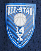 Mavs Dirk Nowitzki Signed Blue M&N HOF Class of 2023 TB HWC Swingman Jersey BAS