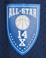 Mavs Dirk Nowitzki Signed Blue M&N HOF Class of 2023 TB HWC Swingman Jersey BAS