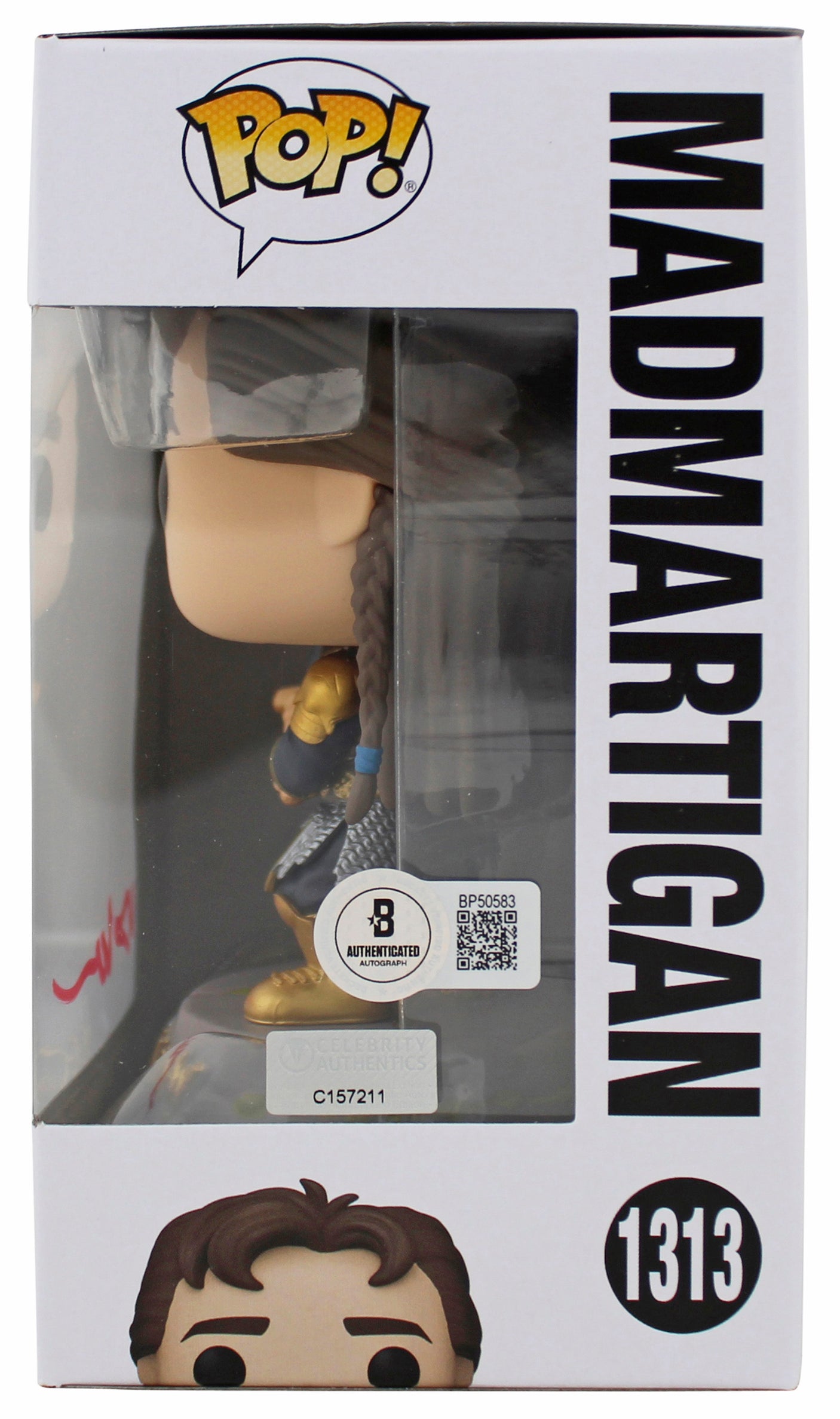 Val Kilmer Willow Authentic Signed #1313 Madmartigan Funko Pop Vinyl Figure BAS