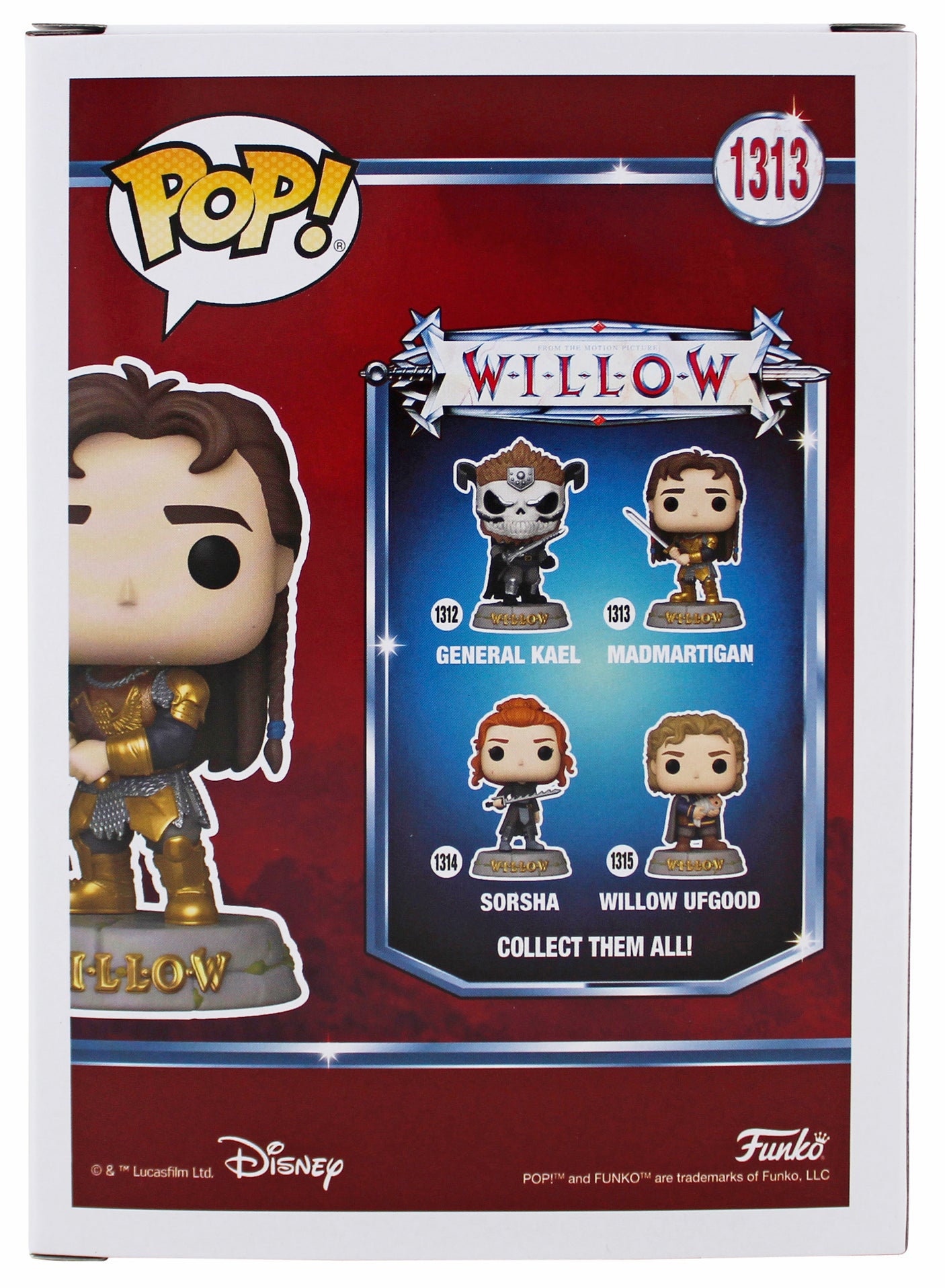 Val Kilmer Willow Authentic Signed #1313 Madmartigan Funko Pop Vinyl Figure BAS
