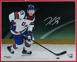Jake Guentzel Authentic Signed 8x10 Framed Horizontal Team USA Photo Fanatics