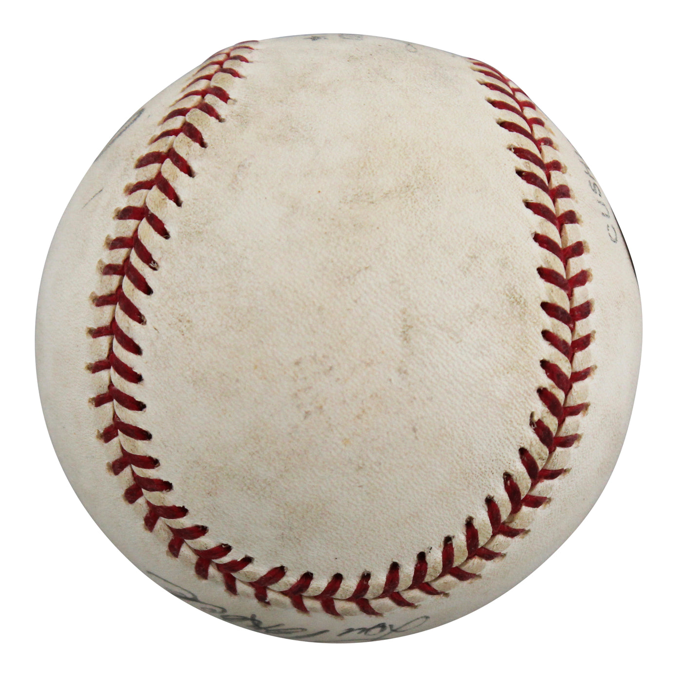 Cardinals Lou Brock Authentic Signed Leonard Coleman ONL Baseball BAS #BU64195