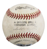 Cardinals Lou Brock Authentic Signed Leonard Coleman ONL Baseball BAS #BU64195