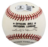 Braves Joe Adcock Authentic Signed Leonard Coleman ONL Baseball BAS #BW89085