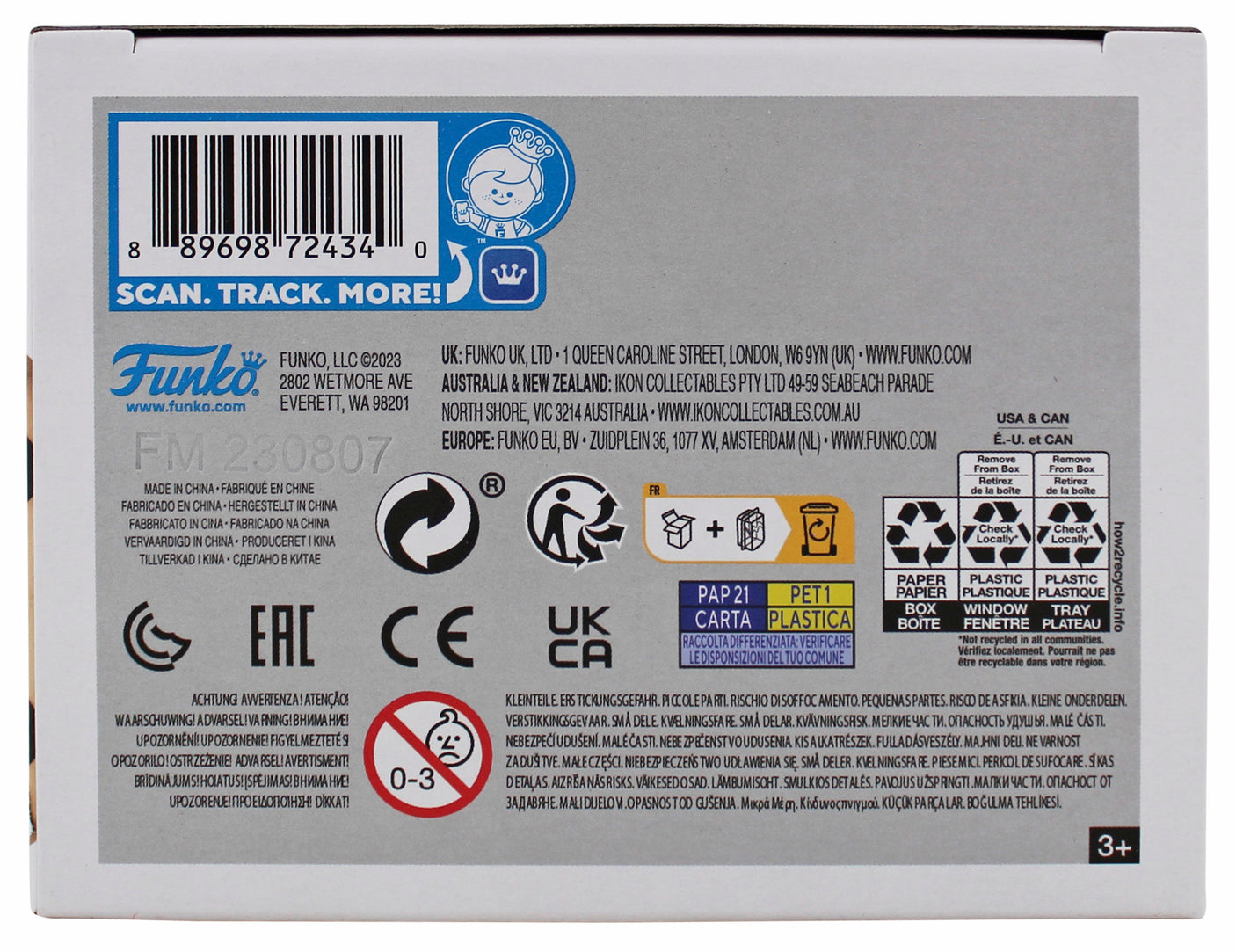 Mel Gibson Mad Max Authentic Signed #1469 Funko Pop Vinyl Figure BAS