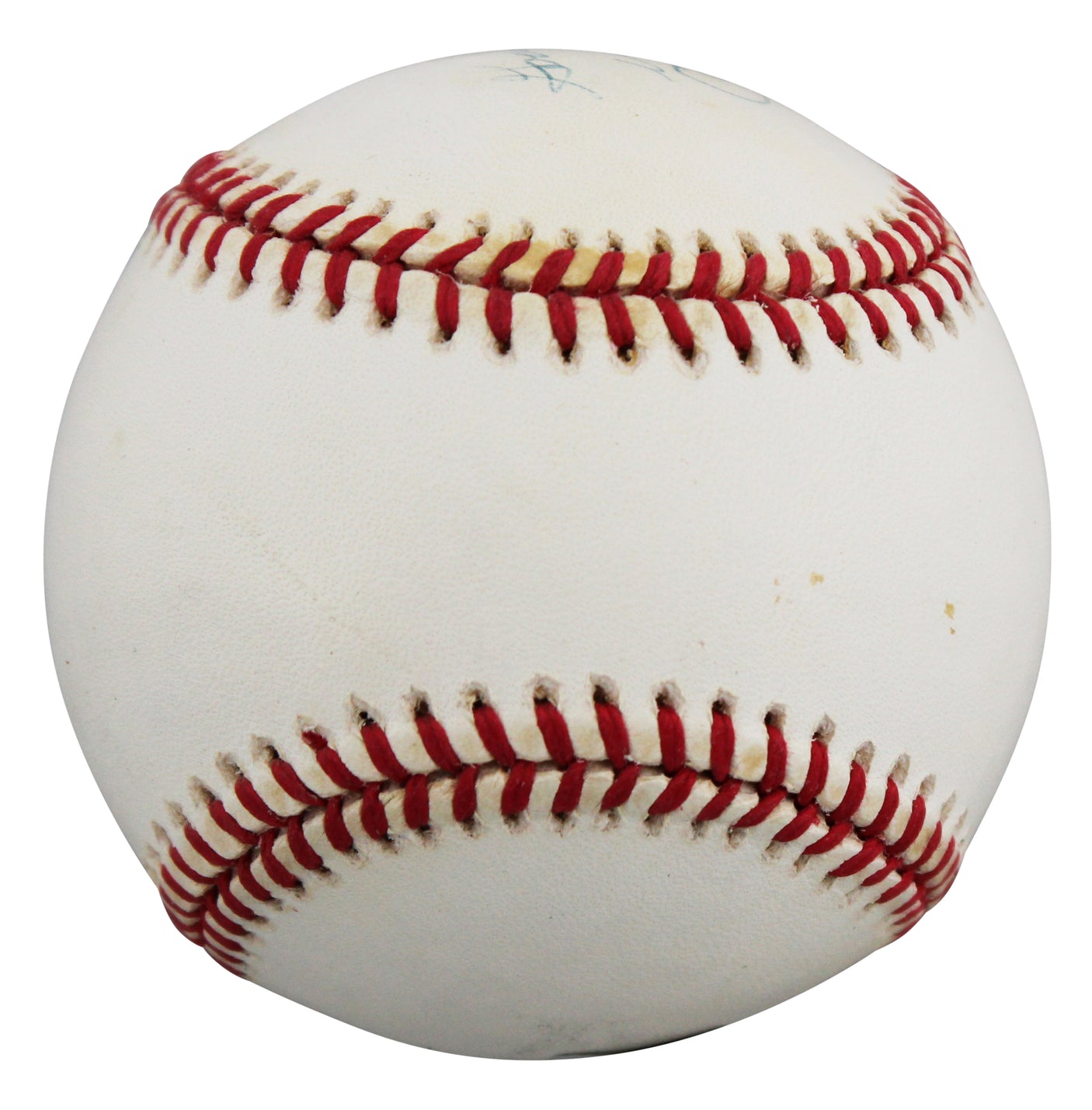 Yankees Yogi Berra "Good Luck" Authentic Signed Budig OAL Baseball BAS #BU64196