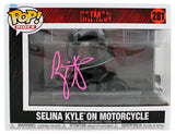 Zoe Kravitz Batman Signed Selina Kyle On Motorcycle Funko Pop Vinyl Figure BAS