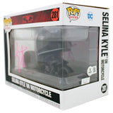 Zoe Kravitz Batman Signed Selina Kyle On Motorcycle Funko Pop Vinyl Figure BAS