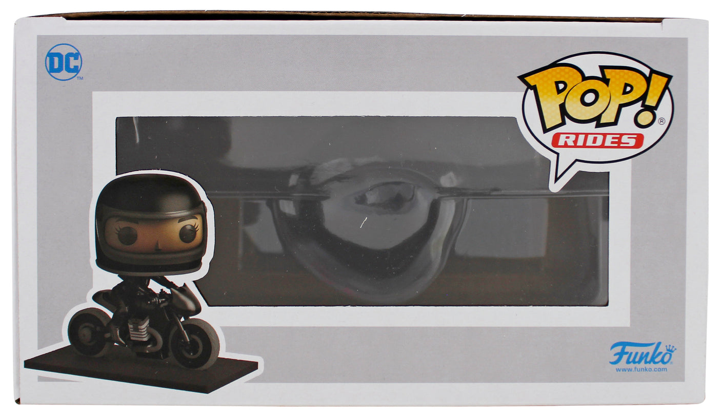 Zoe Kravitz Batman Signed Selina Kyle On Motorcycle Funko Pop Vinyl Figure BAS