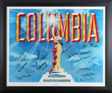 Columbia Pictures (10) Wyatt, Moore, Singleton Signed Framed 24x30 Litho LE BAS