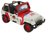 Laura Dern & Sam Neill Jurassic Park Signed Jurassic World Die Cast Jeep BAS