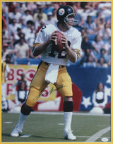 Steelers Terry Bradshaw Authentic Signed 16x20 Framed Photo BAS #AG010211