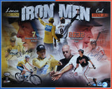 Cal Ripken Jr. & Lance Armstrong Signed 16x20 Framed Photo LE #46/150 BAS LOA
