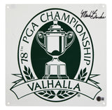 Mark Brooks Signed 12.5x12.5 78th PGA Championship Valhalla Sign BAS #BU55063