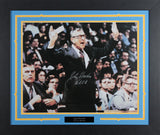 UCLA John Wooden "U.C.L.A." Authentic Signed 16x20 Framed Photo BAS #AG010172