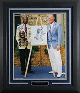 Cowboys Tom Landry & Mel Renfro Signed 16x20 Framed Photo BAS #AG010173
