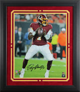 Commanders Dwayne Haskins Authentic Signed 16x20 Framed Photo BAS #AG010136