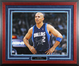 Mavericks Jason Kidd Authentic Signed 16x20 Framed Photo BAS #AG010131