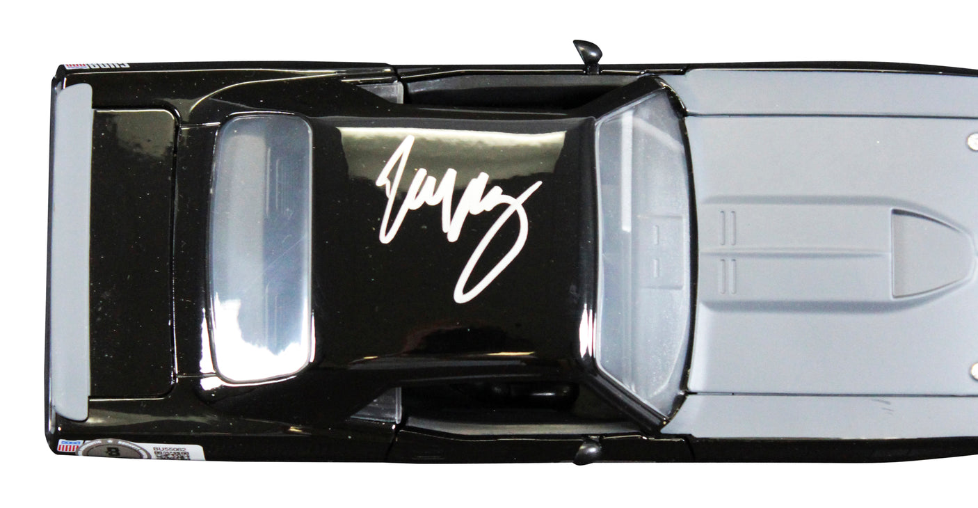 Michelle Rodriguez Fast & Furious Signed Plymouth Barracuda Die Cast Car BAS
