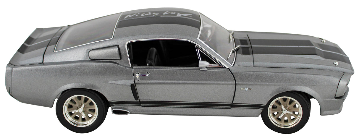 Nicholas Cage Gone in 60 Seconds Signed 1967 Mustang Eleanor Die Cast Car BAS