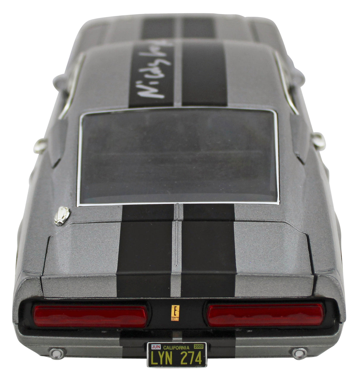 Nicholas Cage Gone in 60 Seconds Signed 1967 Mustang Eleanor Die Cast Car BAS