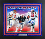 SMU (3) Dickerson, James & McIlhenny Signed 16x20 Framed Photo BAS #AG010159