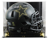 Cowboys Tony Dorsett HOF 94 Signed STS IV F/S Speed Proline Helmet w/ Case BAS W