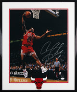 Bulls Dennis Rodman Authentic Signed 16x20 Framed Photo BAS #AG010170
