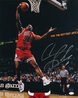 Bulls Dennis Rodman Authentic Signed 16x20 Framed Photo BAS #AG010170