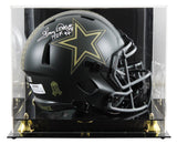 Cowboys Tony Dorsett "HOF 94" Signed STS IV Full Size Speed Rep Helmet BAS Wit 2