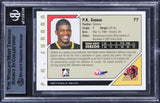 P.K. Subban Authentic Signed 2007 ITG Heroes & Prospects #77 Card BAS Slabbed