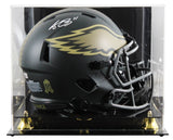 Eagles A.J. Brown Signed STS IV F/S Speed Proline Helmet W/ Case BAS Wit