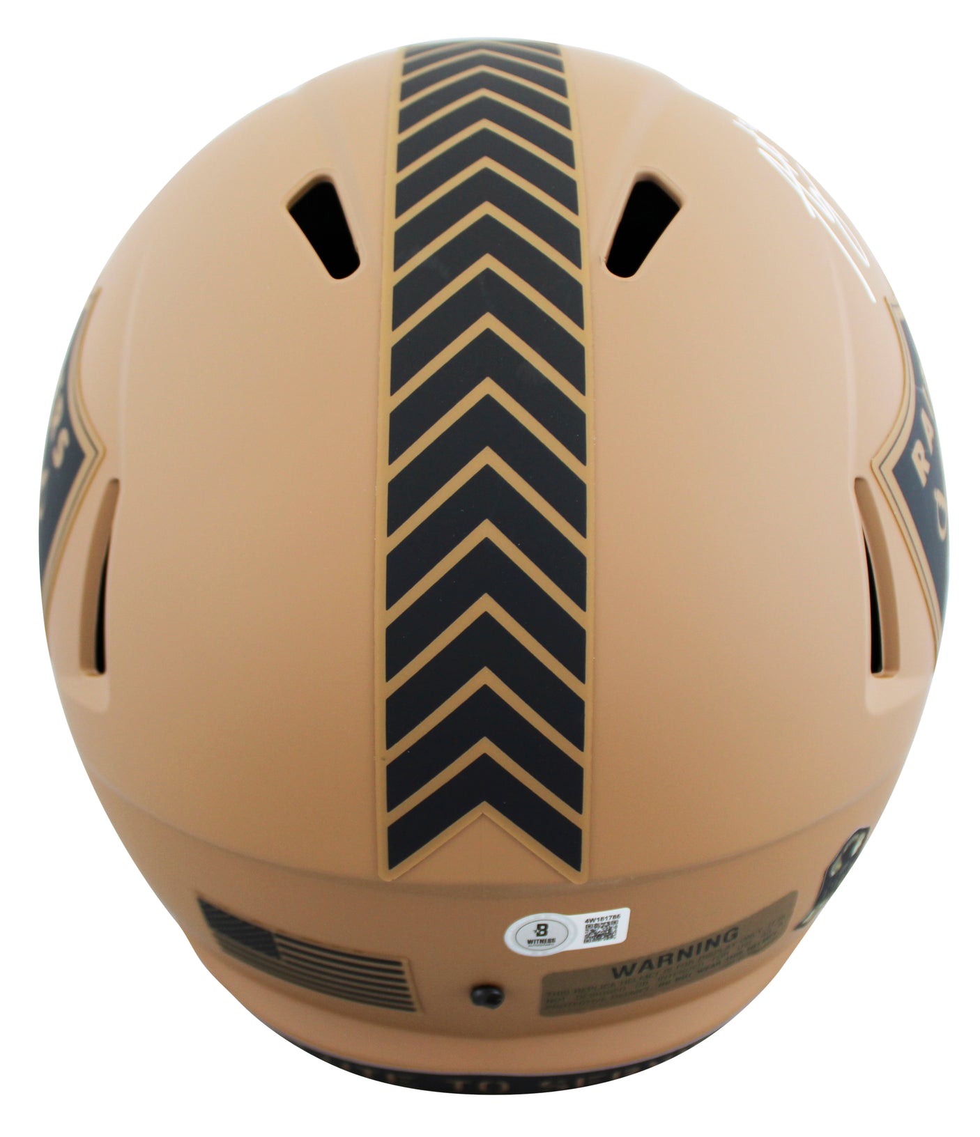 Raiders Ashton Jeanty Signed STS II Full Size Speed Rep Helmet BAS Witnessed