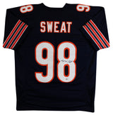 Montez Sweat Authentic Signed Navy Pro Style Jersey Autographed PSA/DNA