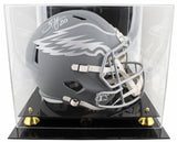 Eagles Brian Dawkins Signed Slate Full Size Speed Rep Helmet W/ Case BAS Witness