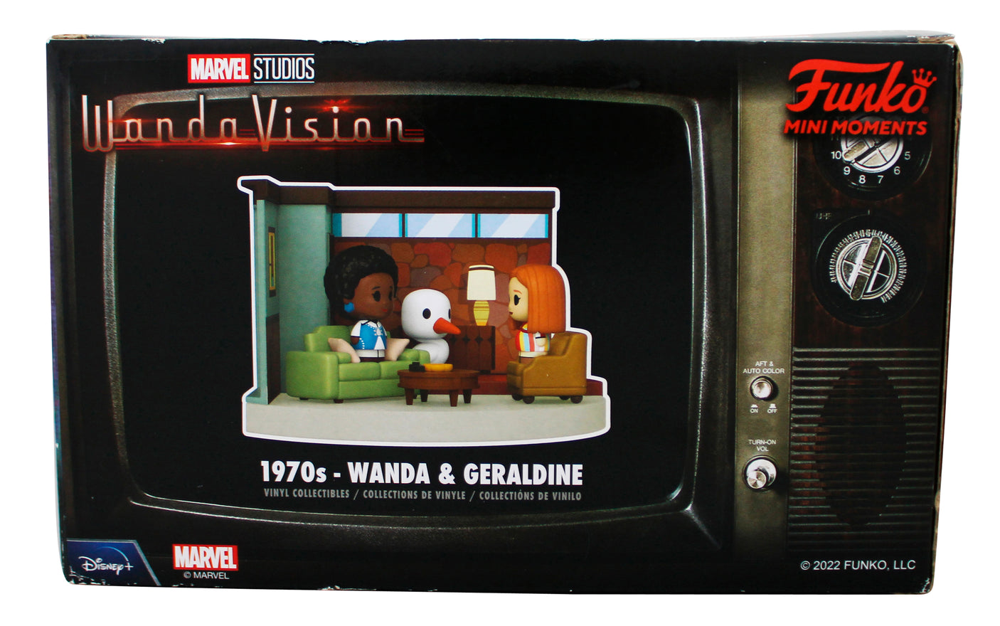 Elizabeth Olsen WandaVision Authentic Signed Funko Pop Vinyl Figure JSA #AF80605