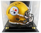 Steelers Hines Ward Signed Flash Full Size Speed Proline Helmet W/ Case BAS Wit