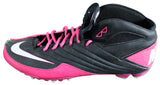 Larry Fitzgerald Signed 10/10/10 Game Worn Nike Zoom Vapor Carbon Fly Cleats BAS