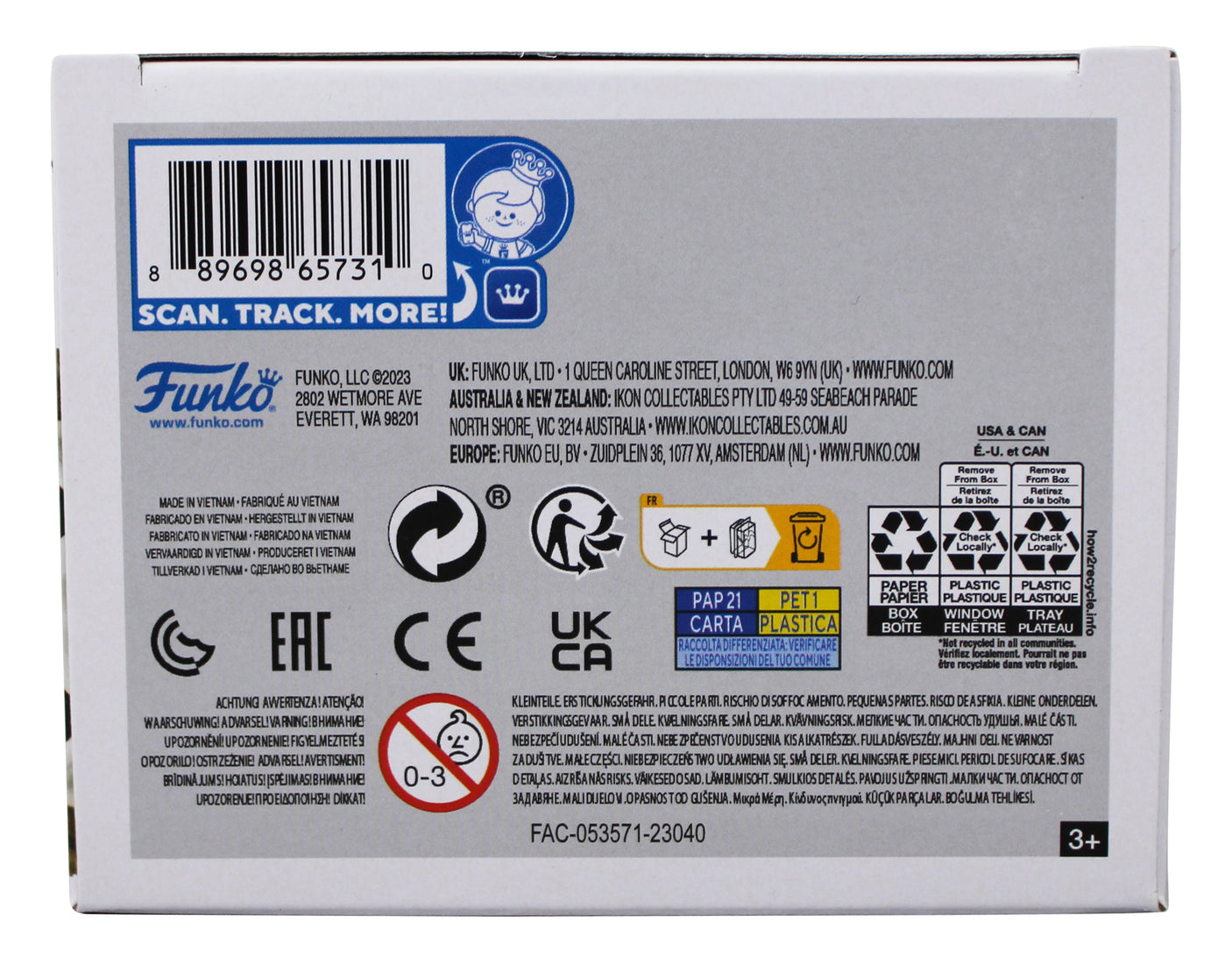 Jorma Taccone Spider-Man Signed #1230 Funko Pop Vinyl Figure PSA/DNA #AP84510