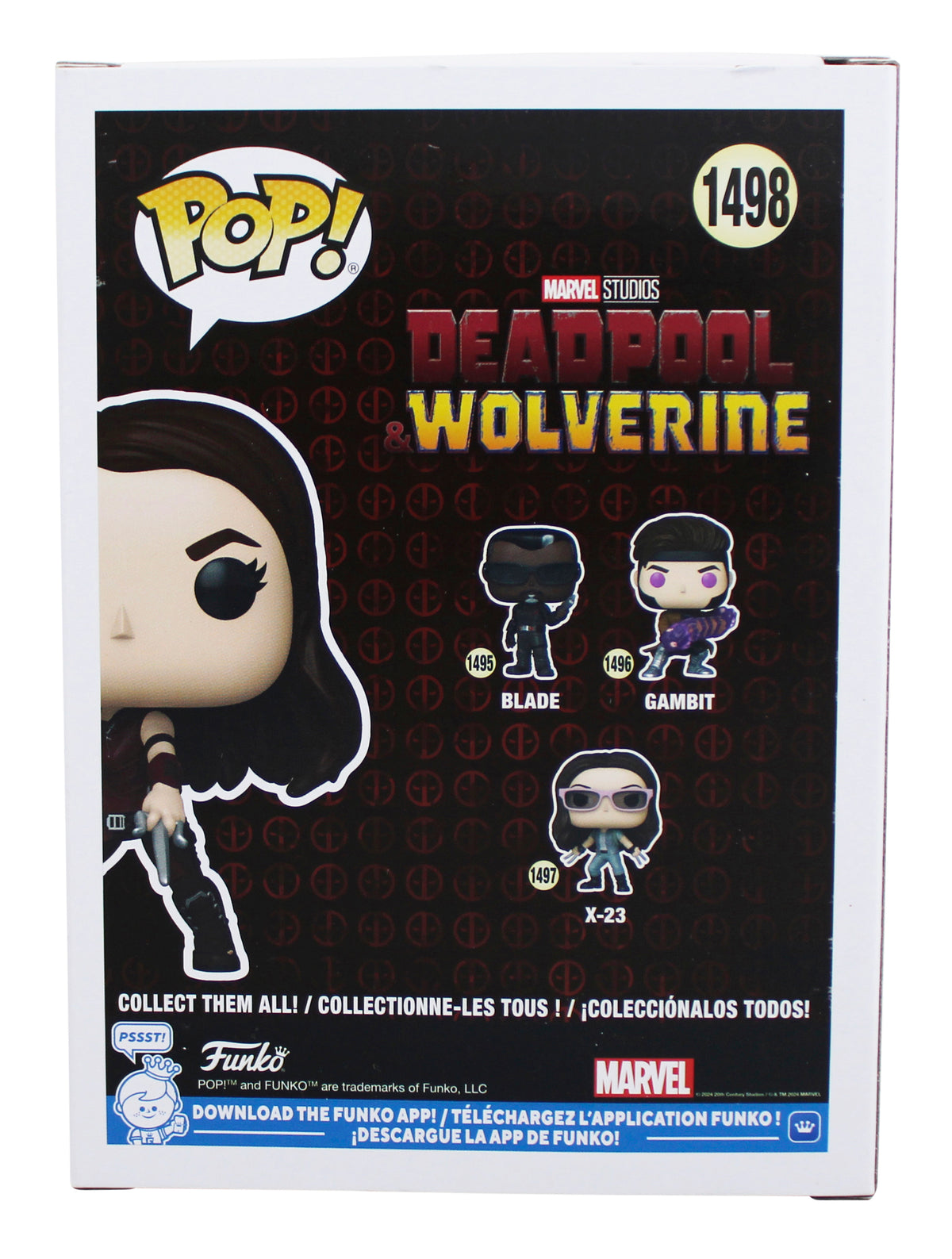 Jennifer Garner Signed Elektra #1498 Funko Pop Vinyl Figure BAS #BW65767